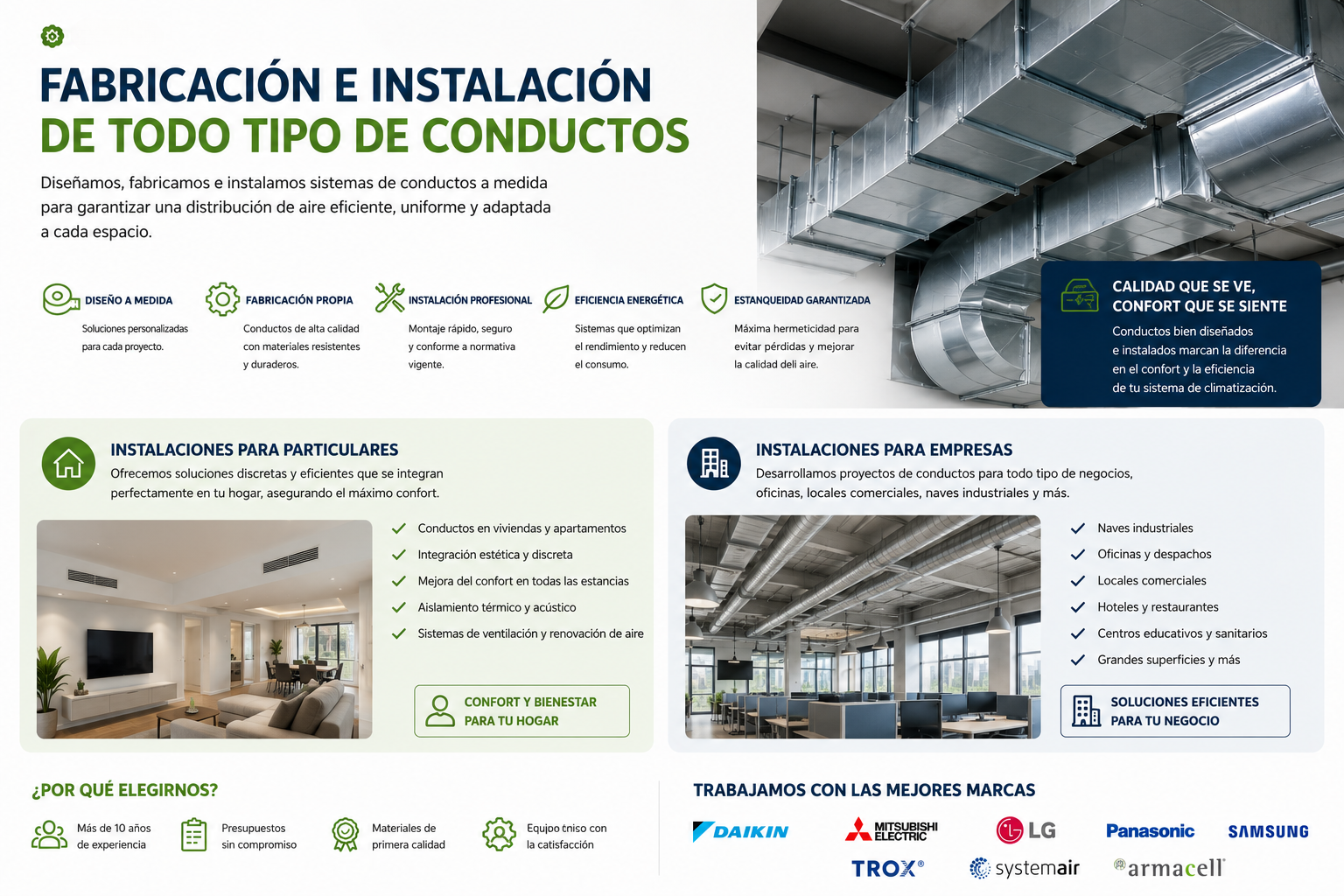 Fabricacion e Instalacion de Conductos